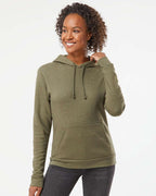 Next Level 9302, Fleece - Premium - Hood, Heather Military Green