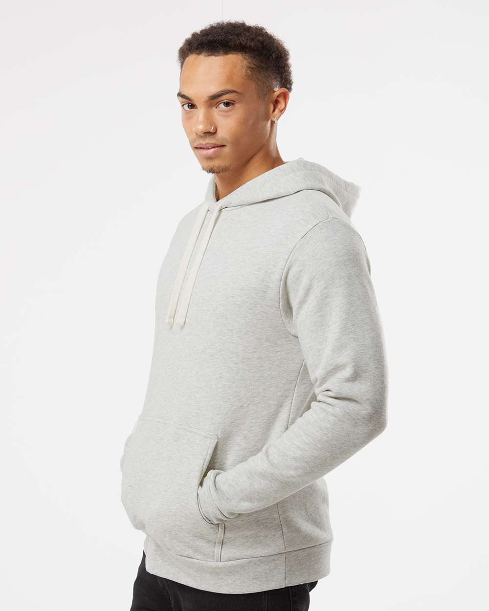 Next Level 9302, Fleece - Premium - Hood, Oatmeal