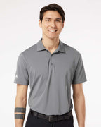 Adidas A514, Men's Ultimate365 Solid Polo, Grey Three
