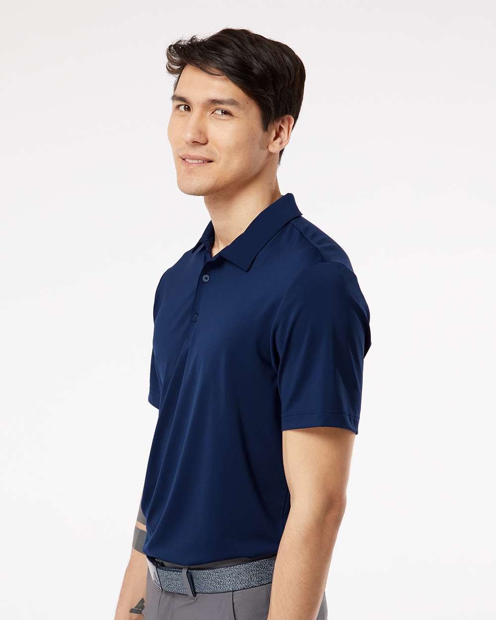 Adidas A514, Men's Ultimate365 Solid Polo, Team Navy Blue