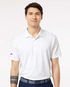 Adidas A514, Men's Ultimate365 Solid Polo, White