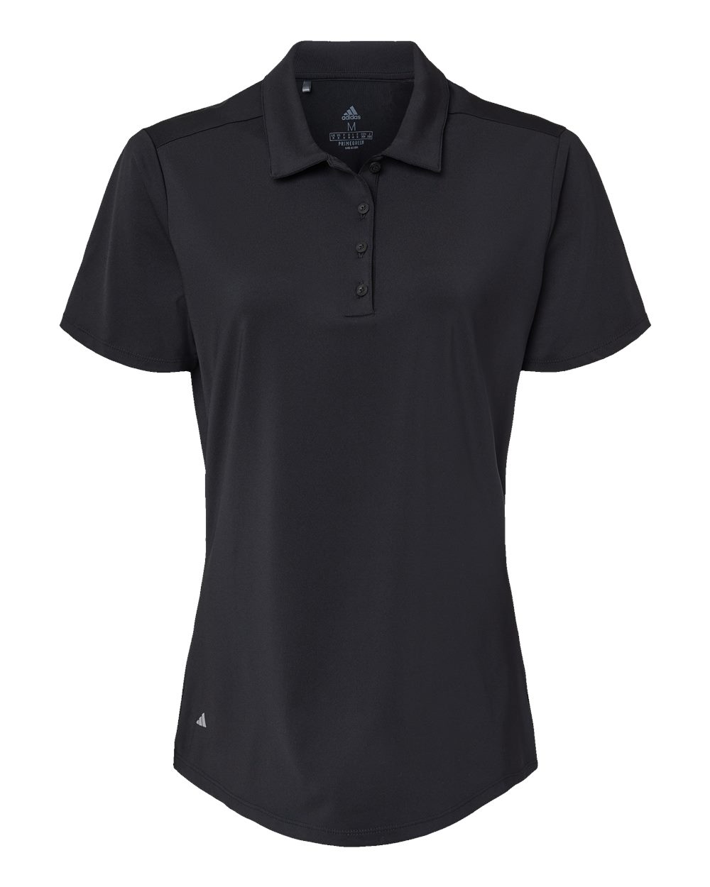Adidas A515, Women's Ultimate365 Solid Polo, Black