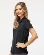 Adidas A515, Women's Ultimate365 Solid Polo, Black