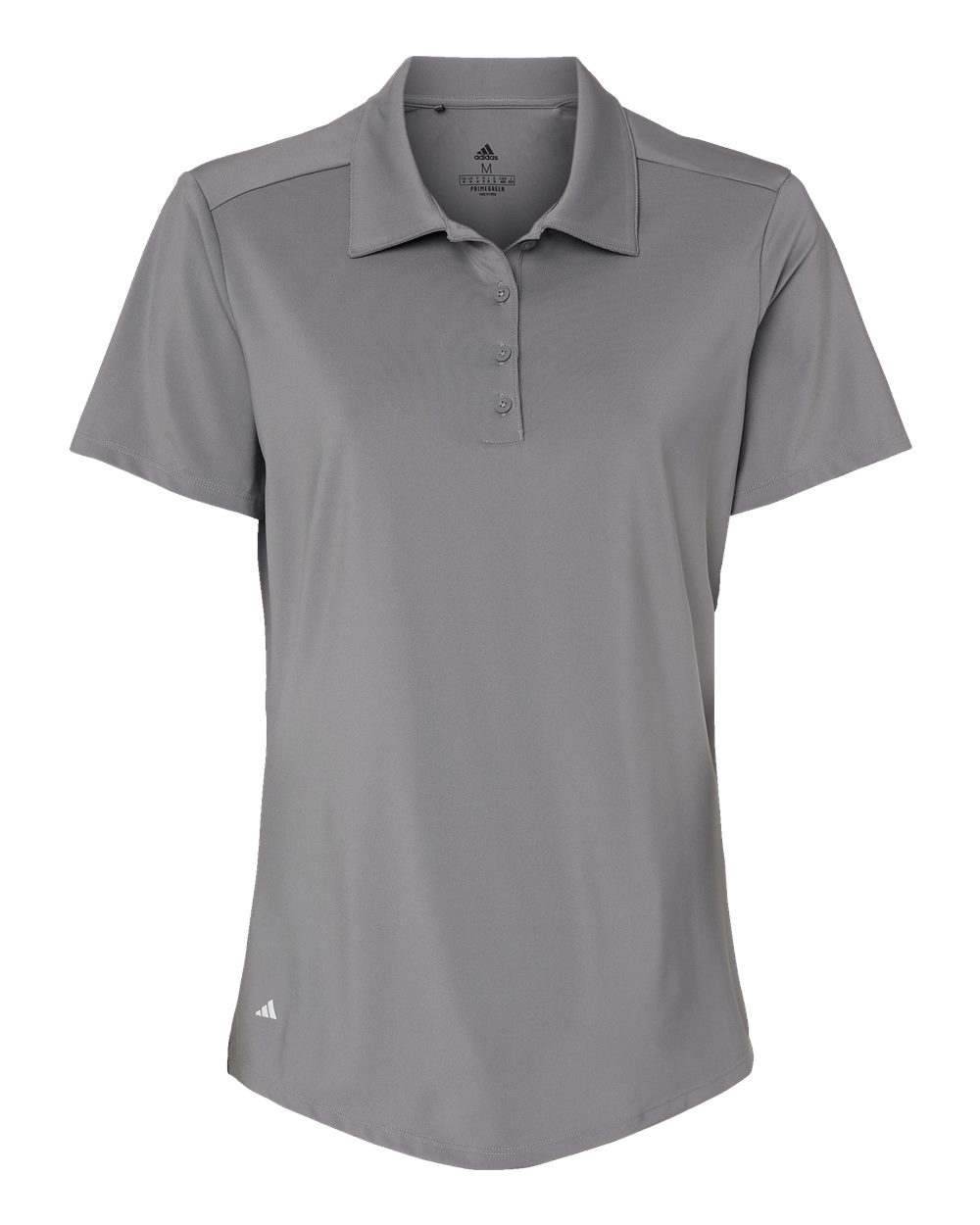 Adidas A515, Women's Ultimate365 Solid Polo, Grey Three