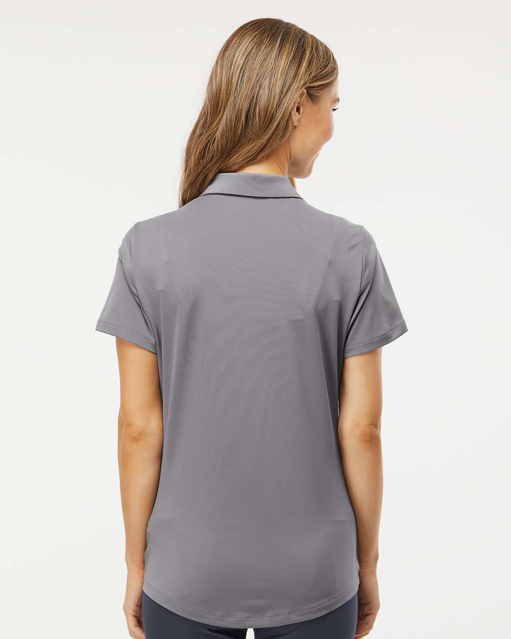 Adidas A515, Women's Ultimate365 Solid Polo, Grey Three