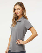 Adidas A515, Women's Ultimate365 Solid Polo, Grey Three