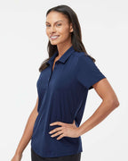 Adidas A515, Women's Ultimate365 Solid Polo, Team Navy Blue