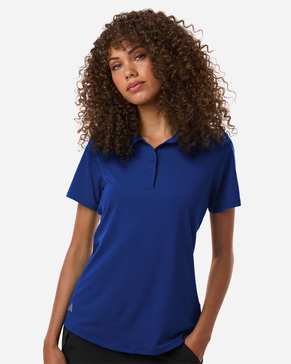 Adidas A515, Women's Ultimate365 Solid Polo, Team Royal Blue
