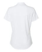 Adidas A515, Women's Ultimate365 Solid Polo, White