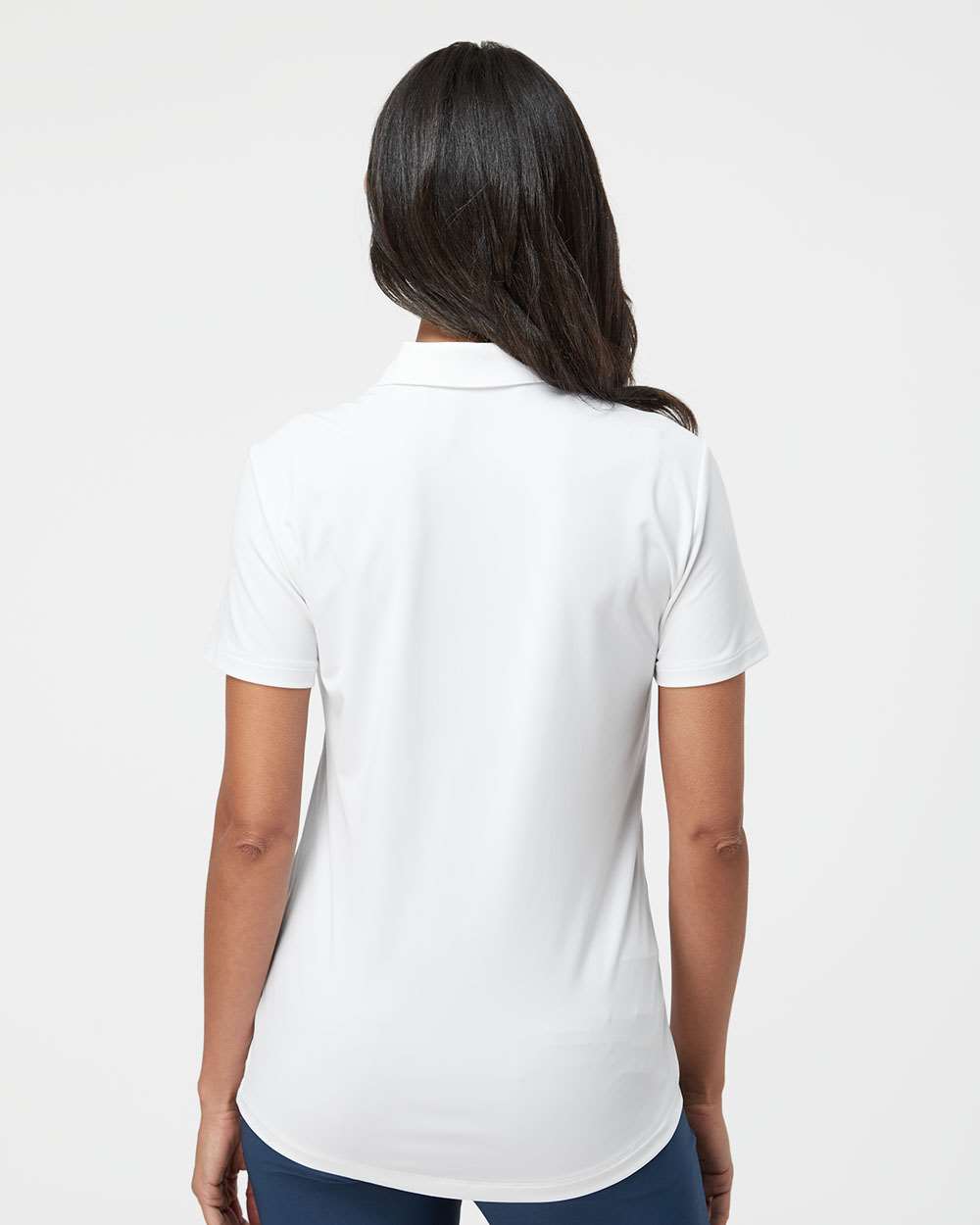 Adidas A515, Women's Ultimate365 Solid Polo, White