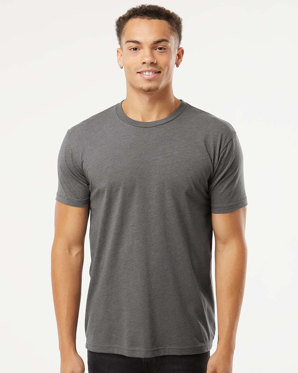 Next Level 6210, T-Shirts - Premium, Heather Heavy Metal
