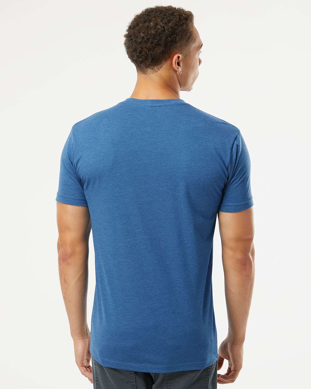 Next Level 6210, T-Shirts - Premium, Heather Cool Blue