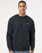 Columbia 141160, Men's Hart Mountain Ii Crewneck Sweatshirt, Black