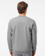 Columbia 141160, Men's Hart Mountain Ii Crewneck Sweatshirt, Charcoal Heather