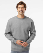Columbia 141160, Men's Hart Mountain Ii Crewneck Sweatshirt, Charcoal Heather