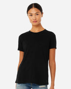 BELLA + CANVAS 6400CVC, T-Shirts - Premium, Solid Black Blend