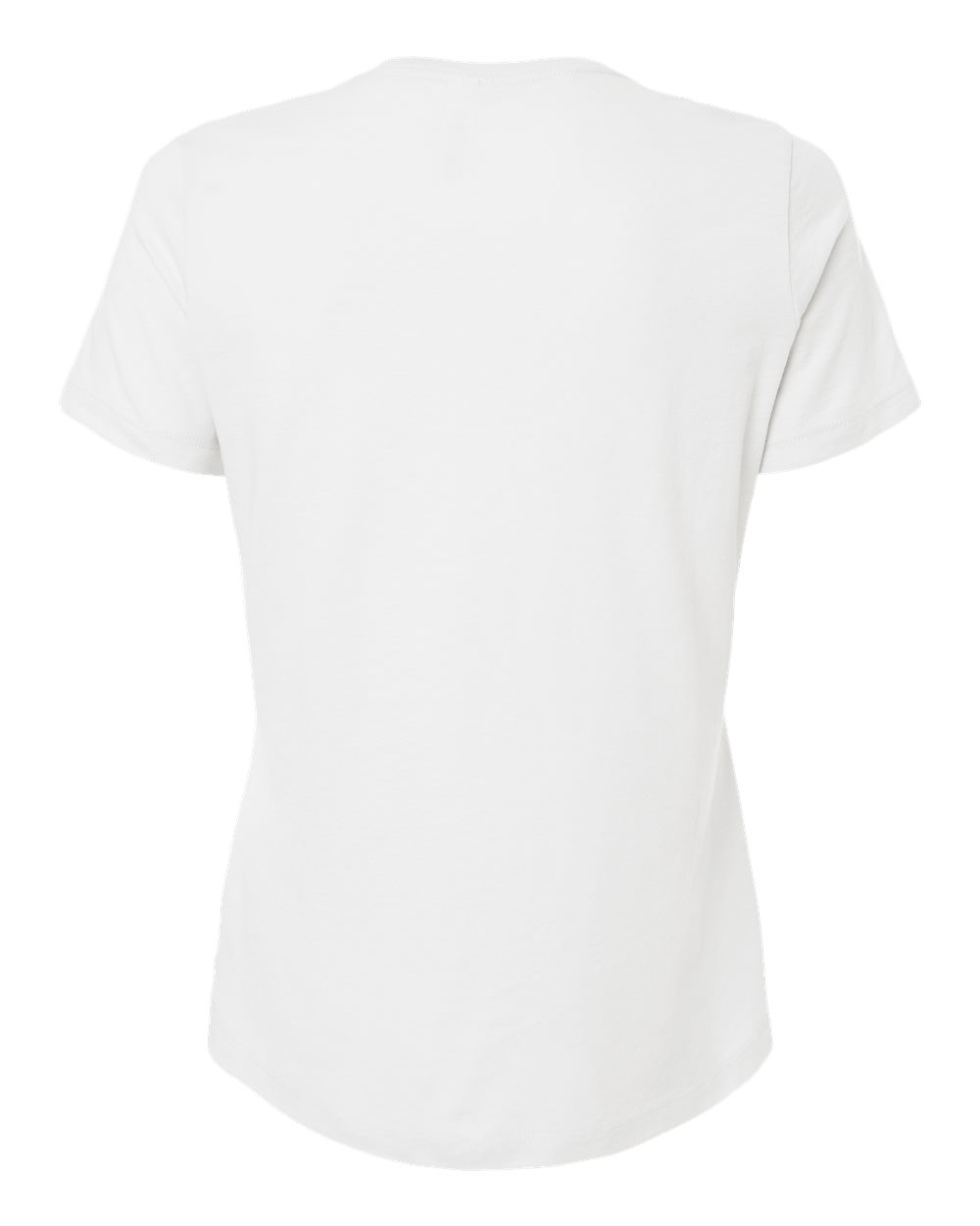 BELLA + CANVAS 6400CVC, T-Shirts - Premium, Solid White Blend