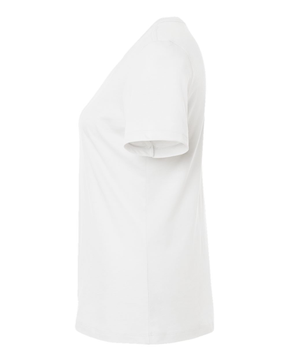 BELLA + CANVAS 6400CVC, T-Shirts - Premium, Solid White Blend
