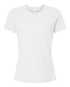 BELLA + CANVAS 6400CVC, T-Shirts - Premium, Solid White Blend