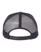 YP Classics 6606, Retro Trucker Cap, Dark Heather Grey