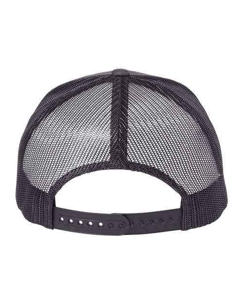 YP Classics 6606, Retro Trucker Cap, Dark Heather Grey