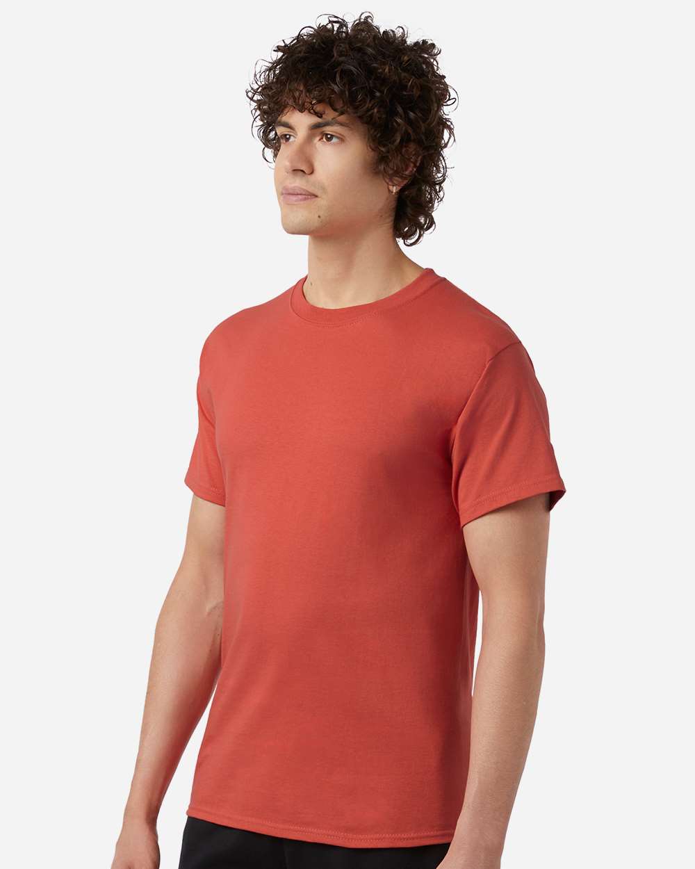 Champion T425, Unisex Classic T-shirt, Red River Clay