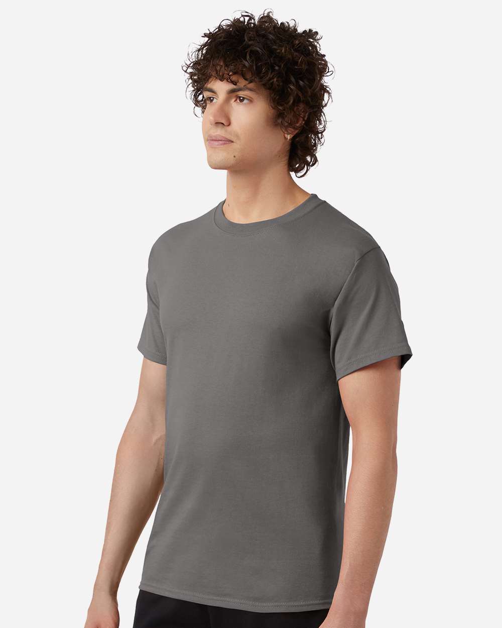 Champion T425, Unisex Classic T-shirt, Stone Grey