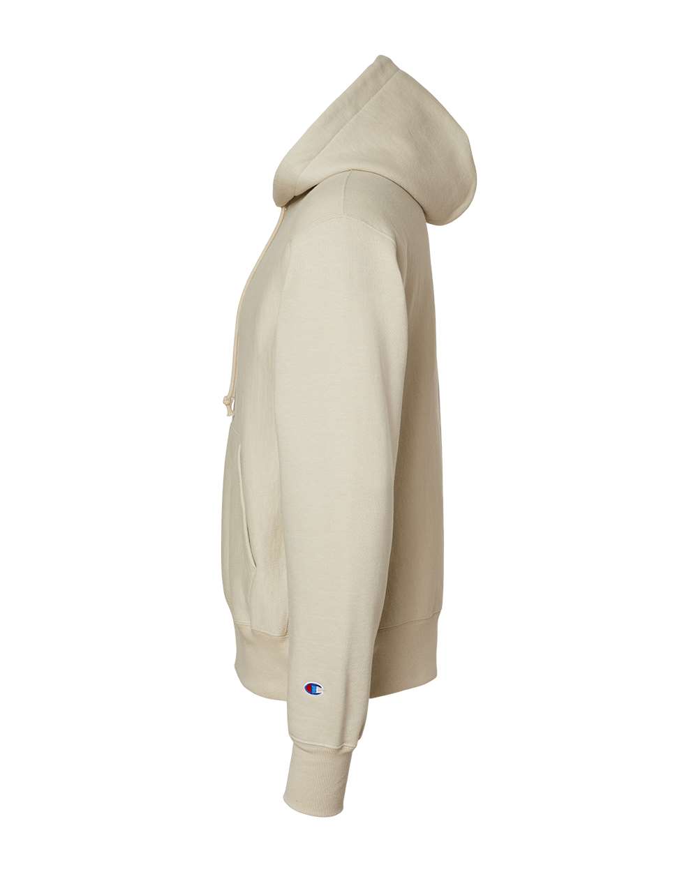 Champion S101, Unisex Reverse Weave Hooded Sweatshirt, Sand