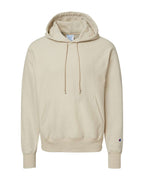 Champion S101, Unisex Reverse Weave Hooded Sweatshirt, Sand