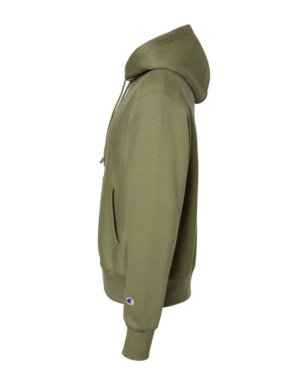 Champion S101, Unisex Reverse Weave Hooded Sweatshirt, Fresh Olive