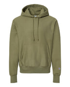 Champion S101, Unisex Reverse Weave Hooded Sweatshirt, Fresh Olive