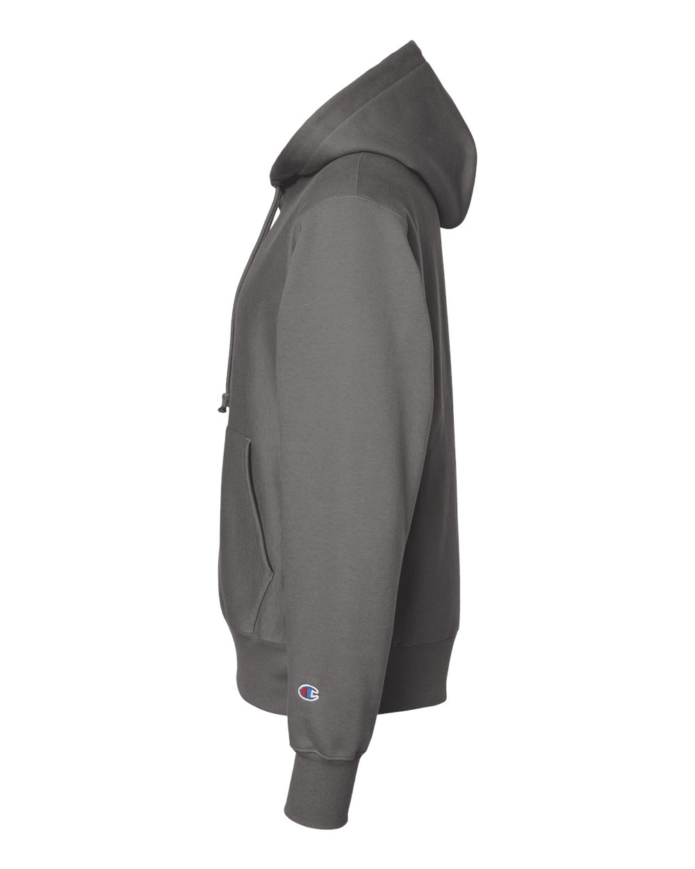 Champion S101, Unisex Reverse Weave Hooded Sweatshirt, Stone Grey