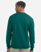 Champion S600, Unisex Powerblend Crewneck Sweatshirt, Emerald Green