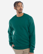 Champion S600, Unisex Powerblend Crewneck Sweatshirt, Emerald Green