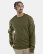 Champion S600, Unisex Powerblend Crewneck Sweatshirt, Fresh Olive