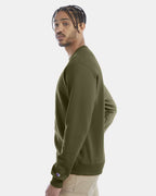 Champion S600, Unisex Powerblend Crewneck Sweatshirt, Fresh Olive