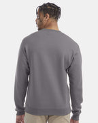 Champion S600, Unisex Powerblend Crewneck Sweatshirt, Stone Grey