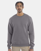Champion S600, Unisex Powerblend Crewneck Sweatshirt, Stone Grey