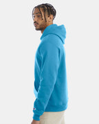 Champion S700, Unisex Powerblend Hooded Sweatshirt, Blue Lagoon