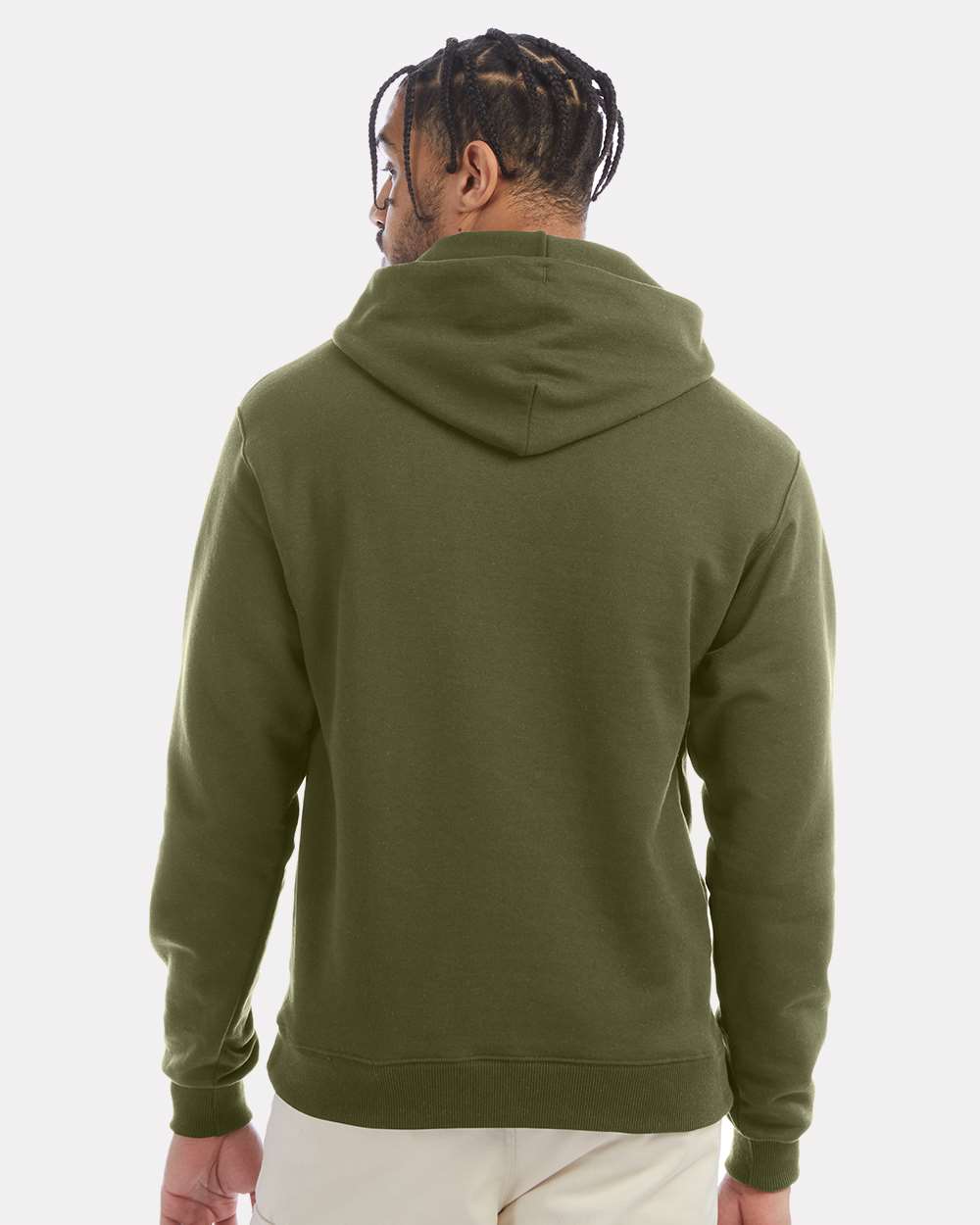 Champion S700, Unisex Powerblend Hooded Sweatshirt, Fresh Olive