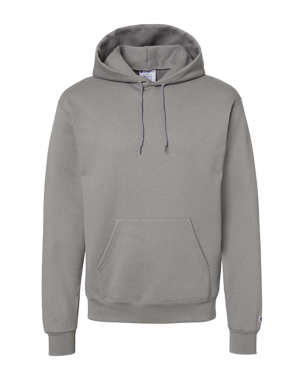 Champion S700, Unisex Powerblend Hooded Sweatshirt, Stone Grey