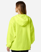Champion CO200, Unisex Packable Anorak Jacket, Safety Green