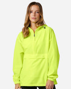 Champion CO200, Unisex Packable Anorak Jacket, Safety Green