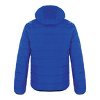 CX2 L00980, - Glacial - Men's Puffy Jacket With Detachable Hood, Blue