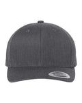 YP Classics 6389, Cvc Snapback Cap, Dark Heather Grey