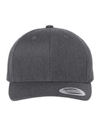 YP Classics 6389, Cvc Snapback Cap, Dark Heather Grey