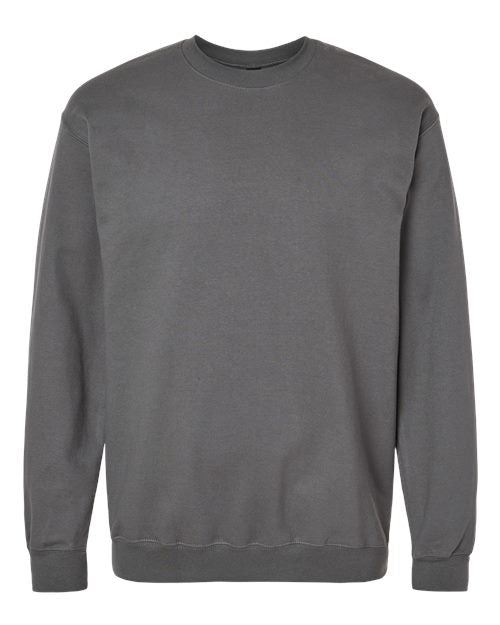 Gildan 9351, Sf000 Unisex Softstyle Midweight Crewneck Sweatshirt, Charcoal