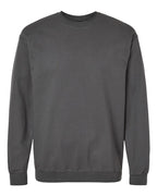 Gildan SF000, Unisex Softstyle Midweight Crewneck Sweatshirt, Charcoal