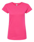 Gildan 809, 64000l Women's Softstyle T-shirt, Heliconia