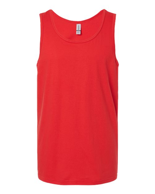 Gildan 10480, 64200 Unisex Softstyle Tank Top, Red